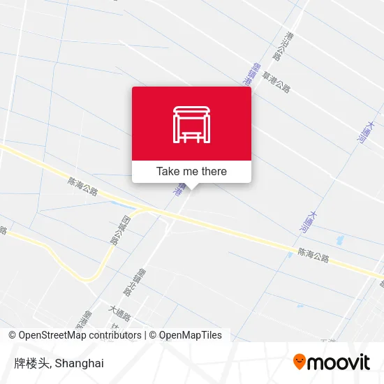 牌楼头 map