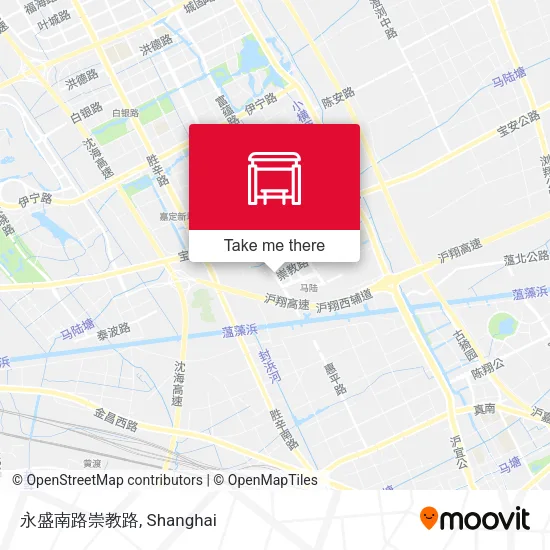 永盛南路崇教路 map