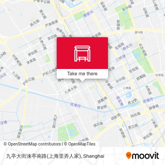 九亭大街涞亭南路(上海里弄人家) map