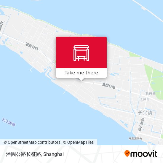 潘圆公路长征路 map