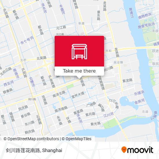 剑川路莲花南路 map