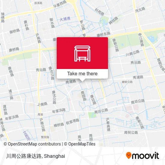川周公路康达路 map