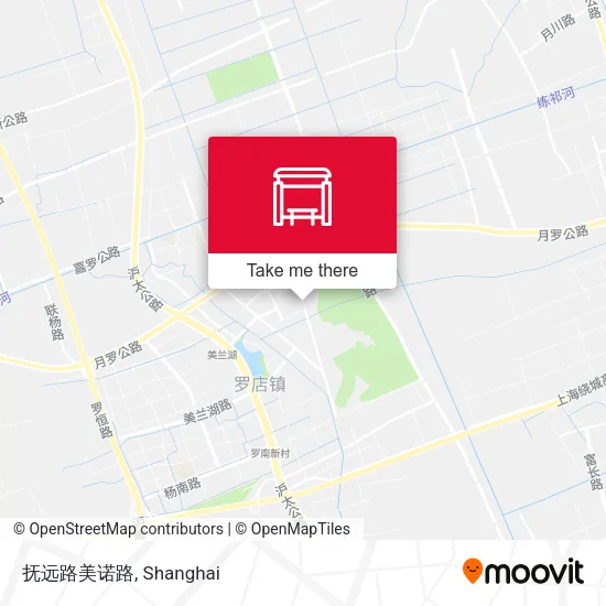 抚远路美诺路 map