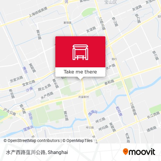 水产西路蕰川公路 map