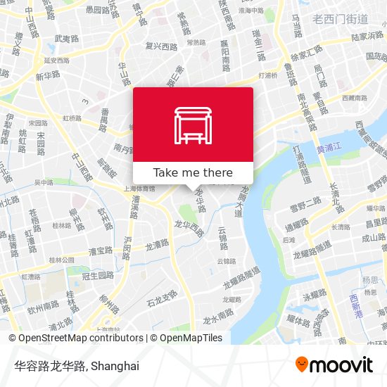 华容路龙华路 map
