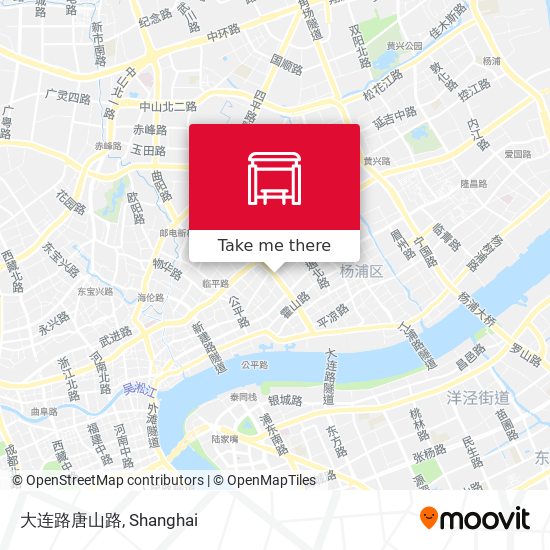 大连路唐山路 map