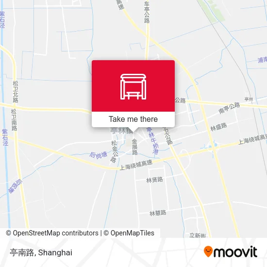 亭南路 map