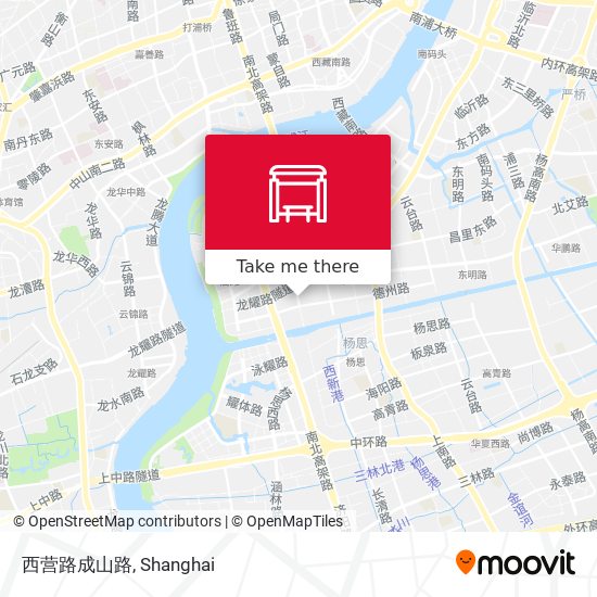 西营路成山路 map