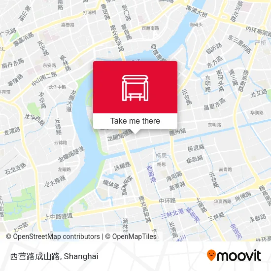 西营路成山路 map