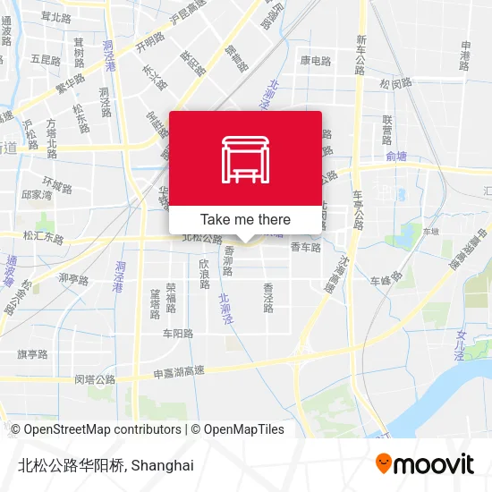 北松公路华阳桥 map