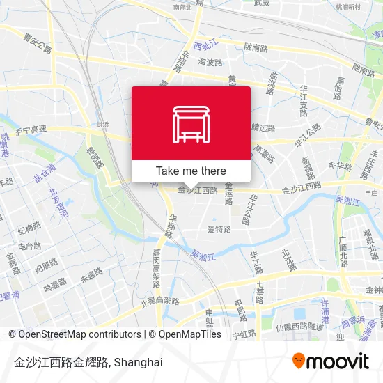 金沙江西路金耀路 map