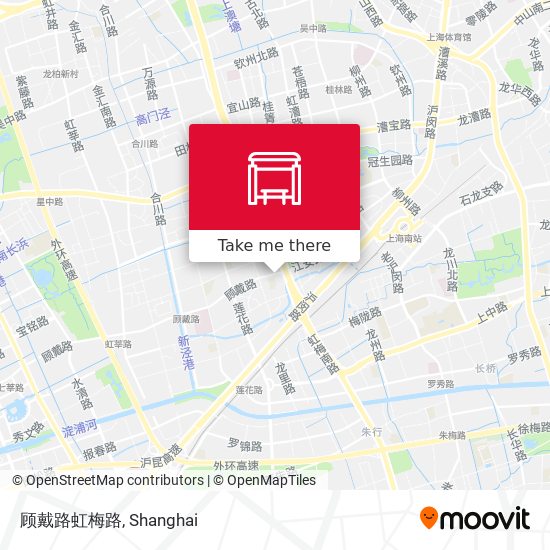 顾戴路虹梅路 map