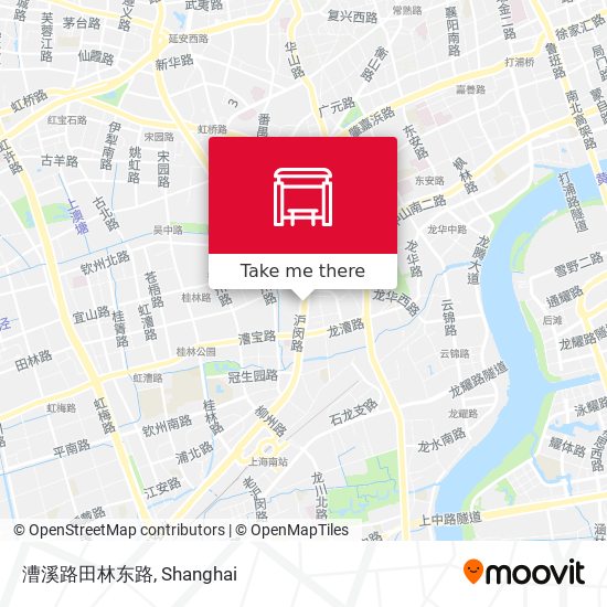 漕溪路田林东路 map