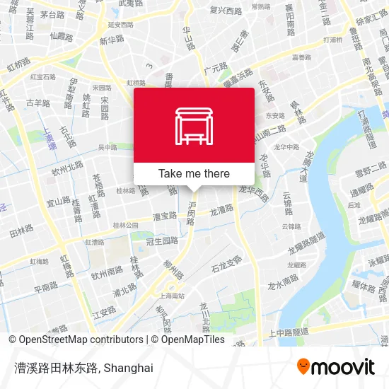 漕溪路田林东路 map