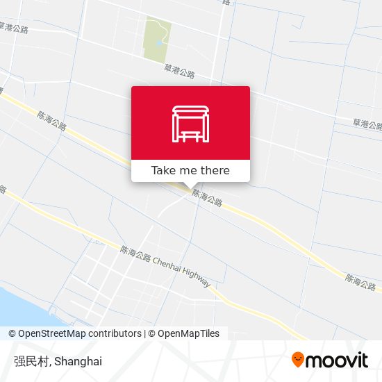 强民村 map