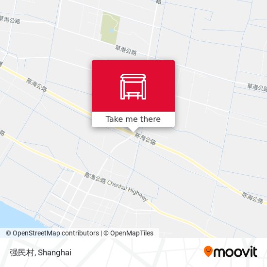 强民村 map