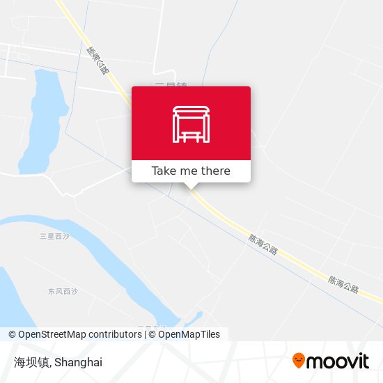 海坝镇 map