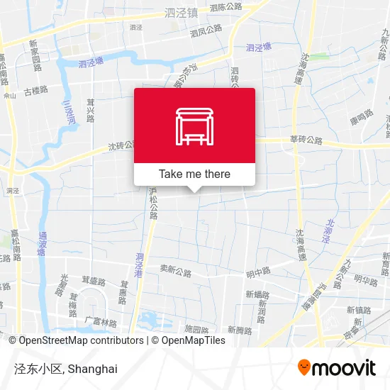 泾东小区 map