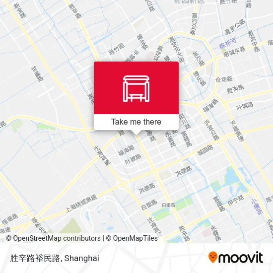 胜辛路裕民路 map