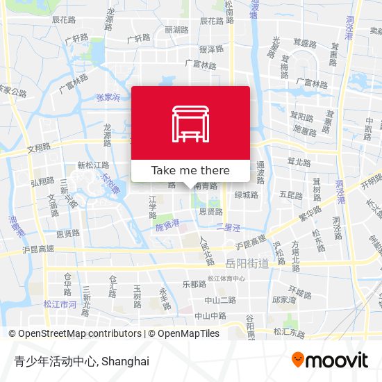 青少年活动中心 map