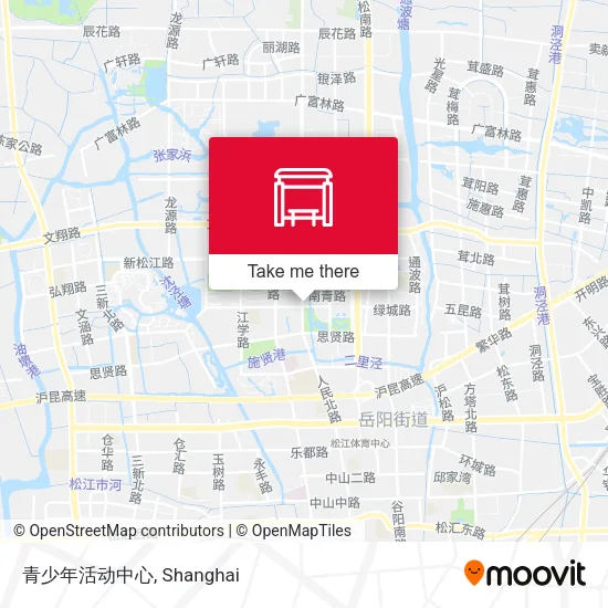 青少年活动中心 map