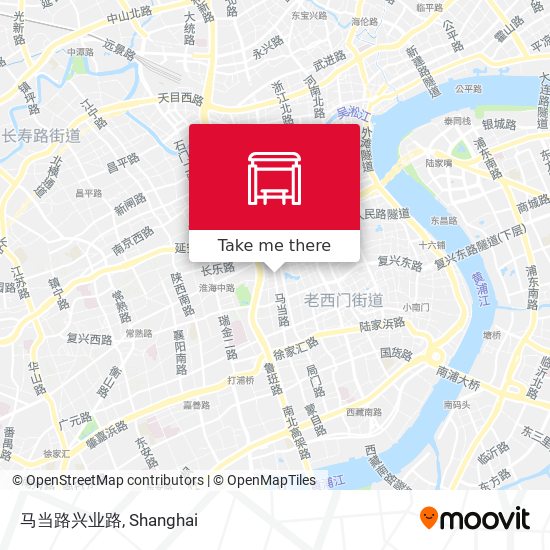 马当路兴业路 map