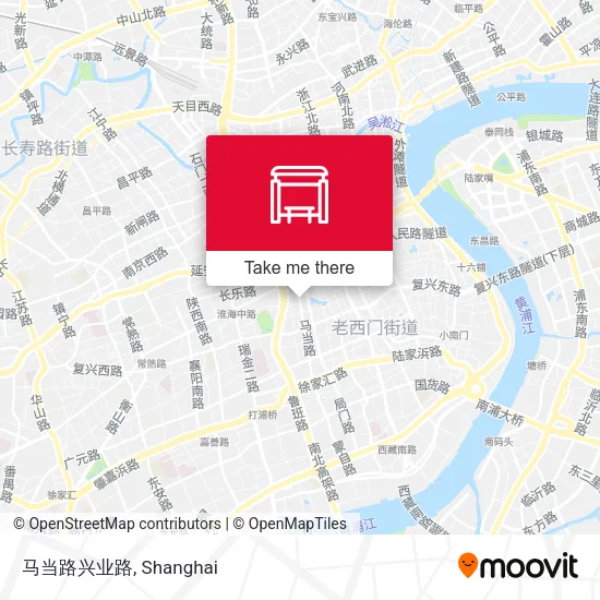 马当路兴业路 map