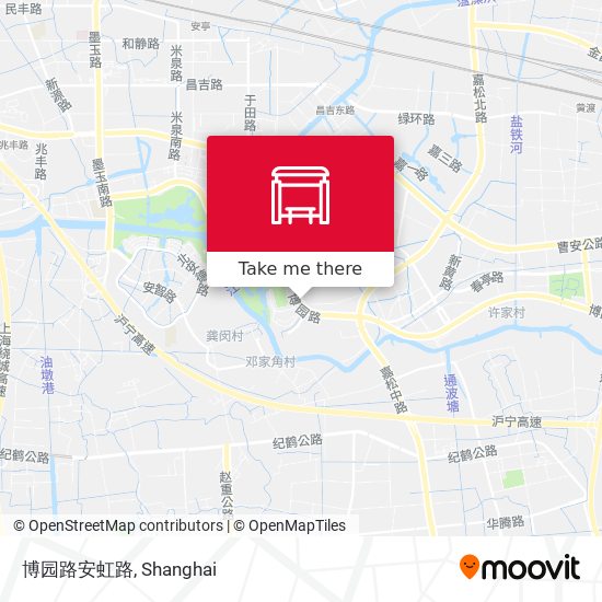 博园路安虹路 map