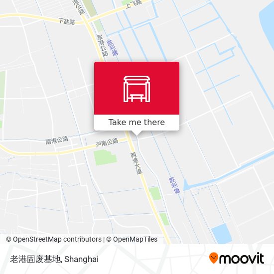 老港固废基地 map