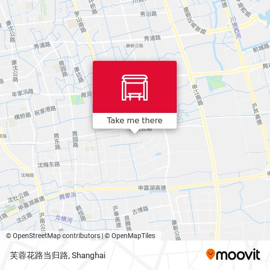 芙蓉花路当归路 map