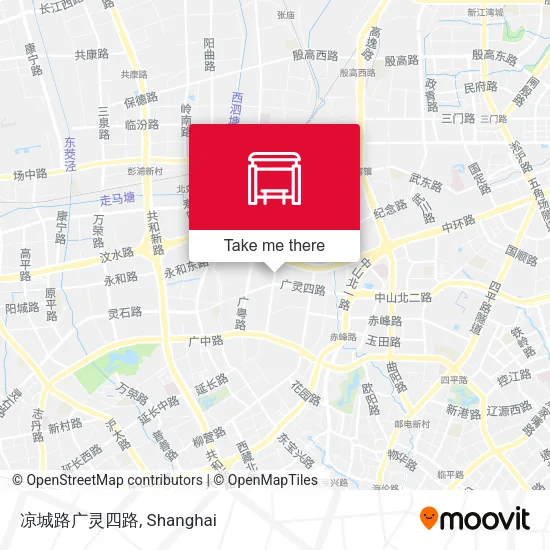 凉城路广灵四路 map