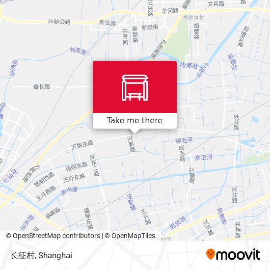 长征村 map