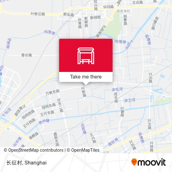 长征村 map