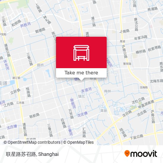 联星路苏召路 map