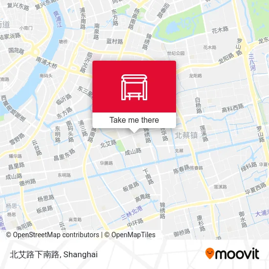 北艾路下南路 map