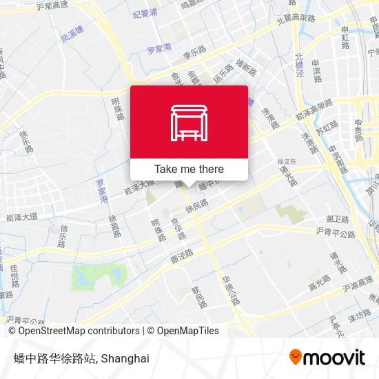蟠中路华徐路站 map