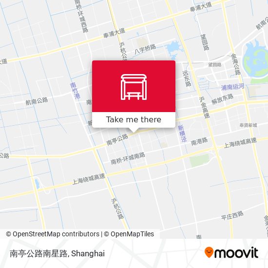 南亭公路南星路 map
