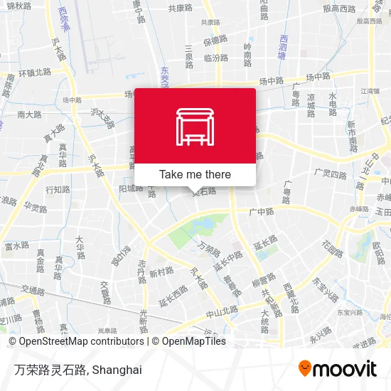 万荣路灵石路 map