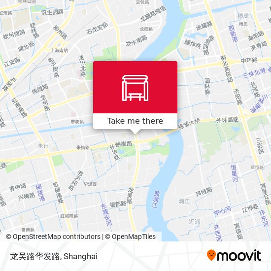 龙吴路华发路 map
