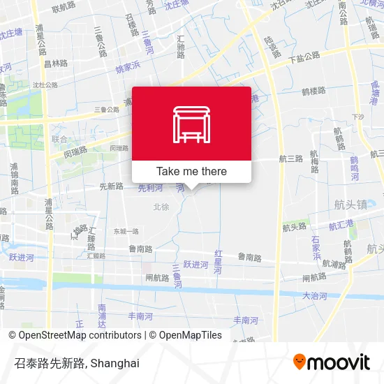 召泰路先新路 map