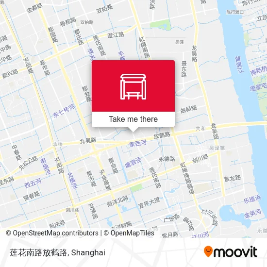 莲花南路放鹤路 map