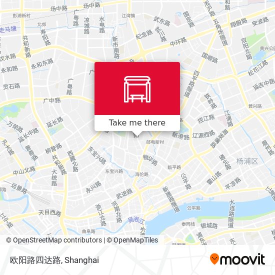 欧阳路四达路 map