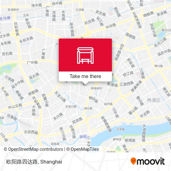 欧阳路四达路 map