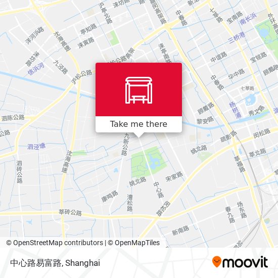 中心路易富路 map