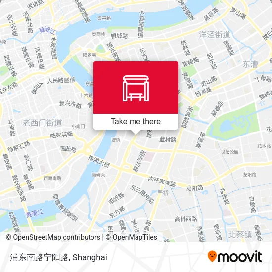 浦东南路宁阳路 map