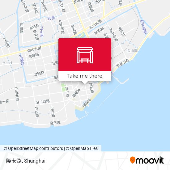 隆安路 map