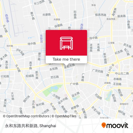 永和东路共和新路 map