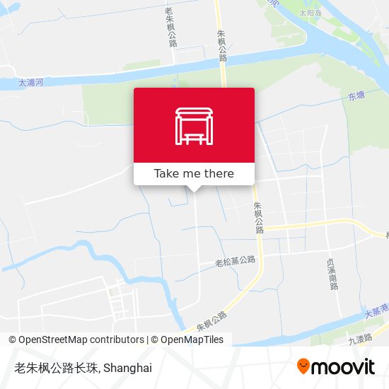 老朱枫公路长珠 map