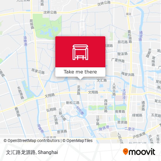文汇路龙源路 map