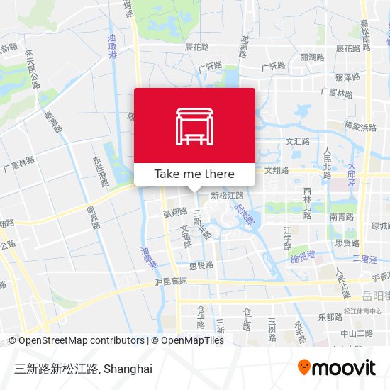 三新路新松江路 map